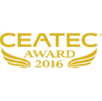 CEATEC Award 2016 Minister of Economy, Trade and Industry Award CEATEC Innovation Awards, “As Selected by U.S. Jounalists” 2016